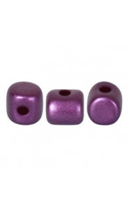 Les perles par Puca® Minos beads Pastel bordeaux 02010/25032